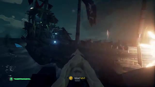 Ocean turns on Skelly Ship in Sea of Thieves! смотреть онлайн
