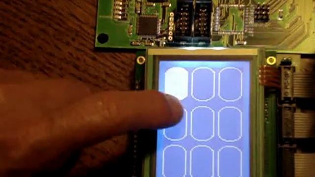 Graphic LCD with touch screen, big buttons смотреть онлайн