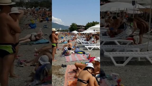 Пляж Багамы. Геленджик сегодня смотреть онлайн