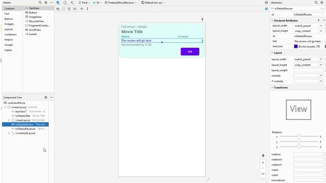 Android 06H - Firebase App (Part 2) - Handling a RecyclerView selection смотреть онлайн