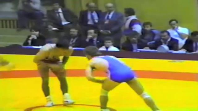 1987 Senior European Championships: 57 kg Ahmet Ak (TUR) vs. Unknown смотреть онлайн