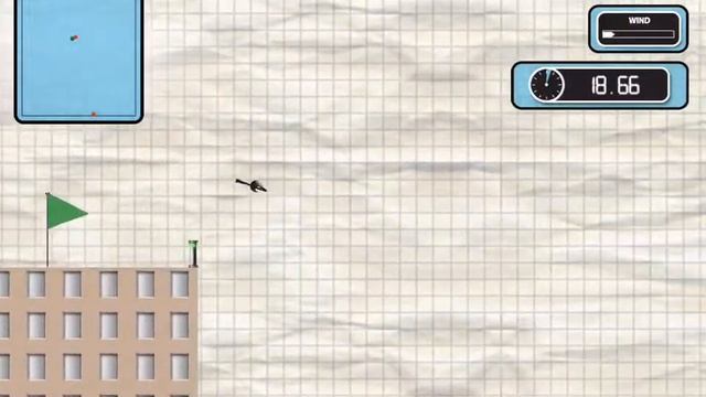 Stickman Base Jumper - Stage 5 - Jump 8 - 1000 points смотреть онлайн