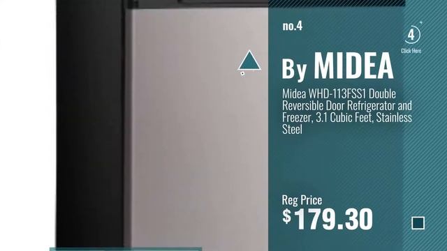 Best 2 Door Compact Refrigerators [2018]: RCA-Igloo 3.2 Cubic Foot 2 Door Fridge and Freezer, White смотреть онлайн