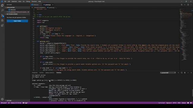 Kali linux - DBPP Data Breach Parser Pythonban смотреть онлайн