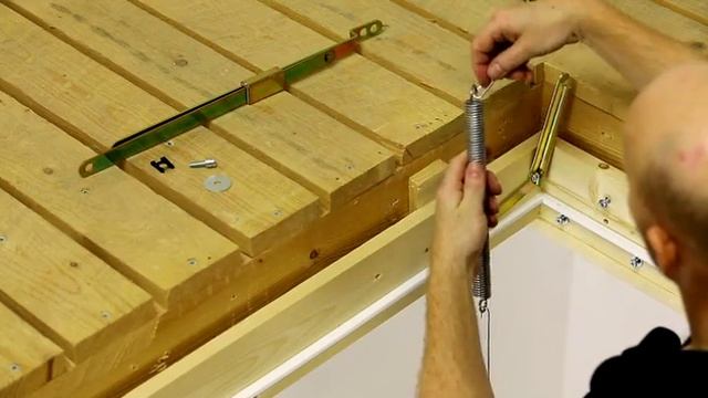Чердачная лестница ClickFix 36 mini Монтаж смотреть онлайн