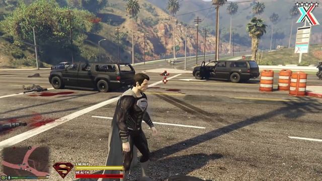 ULTIMATE GTA 5 SUPERMAN MOD смотреть онлайн