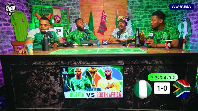 NIGERIA 1-1 (4-2*) SOUTH AFRICA ( LIVE WATCHALONG ) AFCON 2023 SEMI FINALS