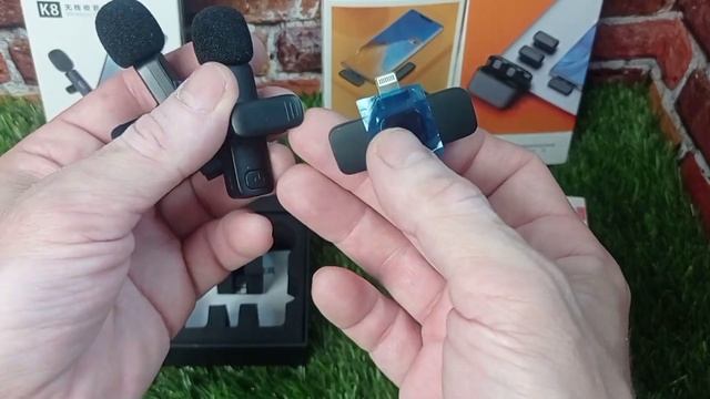 Беспроводные петличные микрофоны. Распаковка смотреть онлайн