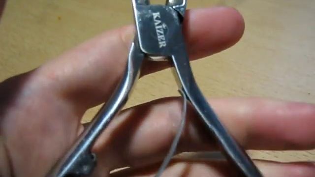 Сломалась пружина на кусачках для ногтей Kaizer