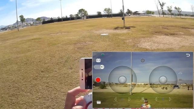 Syma X5UW-D Position Hold FPV Camera Drone Flight Test Review смотреть онлайн