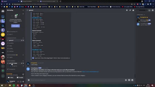 Voicemaster Discord Bot | Canales de Voz? TEMPORALES Automáticos | Tutorial en Español смотреть онлайн