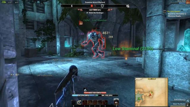 Elder Scrolls Online Stamina Night Blade Solo Boss fight смотреть онлайн