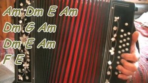 Седая ночь. Видеоразбор на гармони(с нотами).