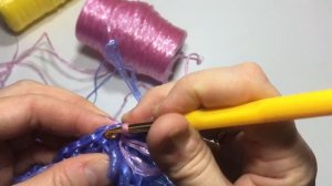 Пышная двойная мочалка крючком/Lush double crochet washcloth