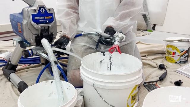 How to clean an airless paint sprayer easy Graco Pro x 17 is getting popular смотреть онлайн