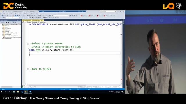 SQL Day 2019 | The Query Store and Query Tuning in SQL Server - Grant Fritchey смотреть онлайн