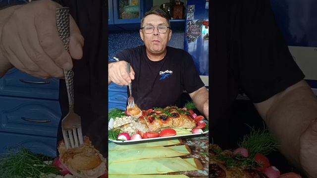 Ну оооОчень вкусная МЯСНАЯ КНИЖКА!!! Свинина в духовке! смотреть онлайн