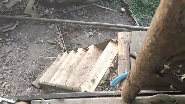 #8/ доделал туалет, переделал стену, начал делать потолок в доме/ восстановление домика смотреть онлайн