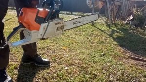 штиль МС 661, не мешайте технике работать. Stihl ms661.