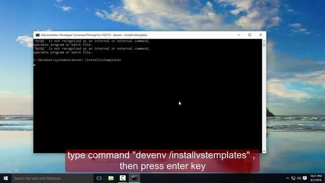 Visual Studio Missing Templates смотреть онлайн