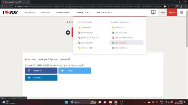 Convert PDF to EXCEL Online FREE | EXCEL to PDF | PDF to EXCEL смотреть онлайн