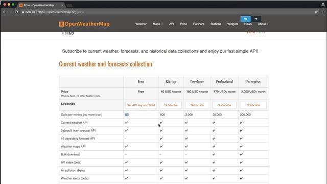 Dart and Flutter - Build a Weather App - Signup for API Key - Part 2 смотреть онлайн