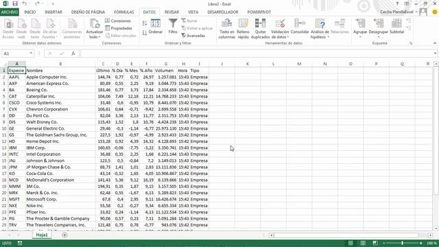 Importar datos de la web en Excel смотреть онлайн