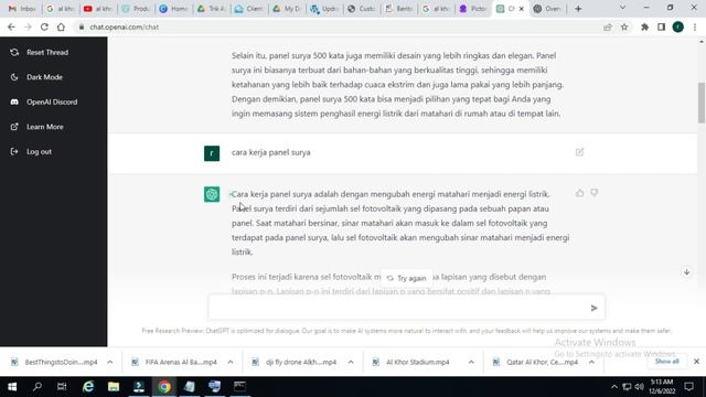 Tutorial cara membuat arikel unik pakai open AI Chat GPT Gratis смотреть онлайн