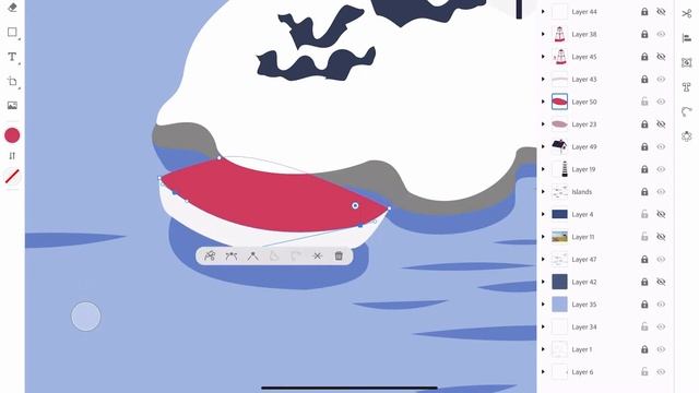 Using illustrator on iPad to create a pattern design смотреть онлайн