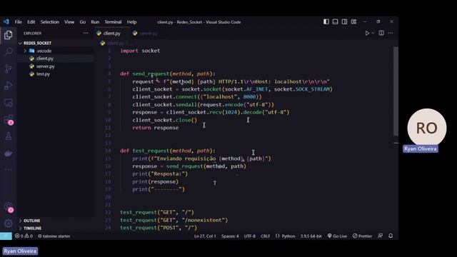 HTTP Request with Socket in Python смотреть онлайн