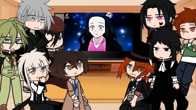 Bungou Stray Dogs React To Demon Slayer | Gacha Club смотреть онлайн