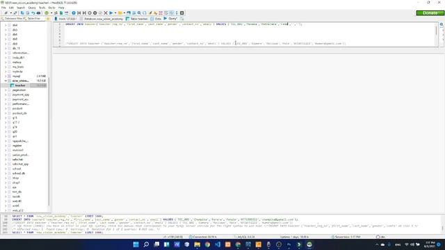 DBMS Question Session Task No. 5 | 1st Year | Semester 01 | Java Institute | N.Uddhika Ikshura смотреть онлайн