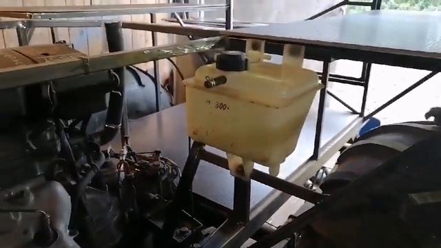 Строим вездеход. Начало зашивки каркаса. смотреть онлайн