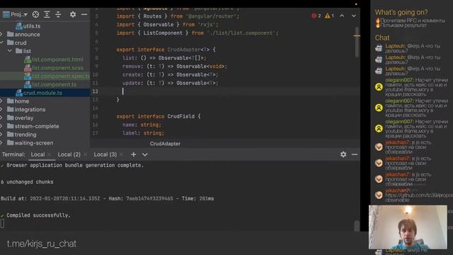 ЧПилим Angular Overlay #31 - список гостей/Firestore смотреть онлайн
