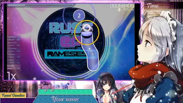 Решил попробовать поиграть в osu ! смотреть онлайн