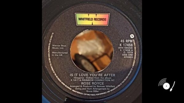 Rose Royce - Is It Love You're After