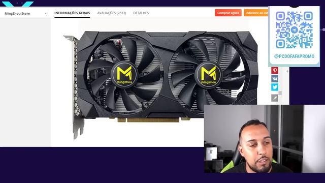 ESSA PLACA DE VÍDEO EU TIVE MEDO DE RECOMENDAR, RX 580 MINGZHOU смотреть онлайн
