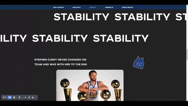 Web site about Stephen Curry смотреть онлайн