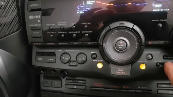 SONY MHC-RX90 (1996)CD CASSETTE RDS RADIO MD VIDEO INPUT