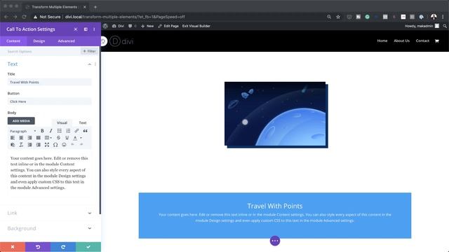 How to Transform Multiple Elements for Abstract Hover Effects in Divi смотреть онлайн