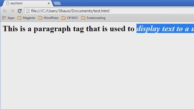 HTML Tutorial for Beginners 03 - HTML Syntax & Structure смотреть онлайн
