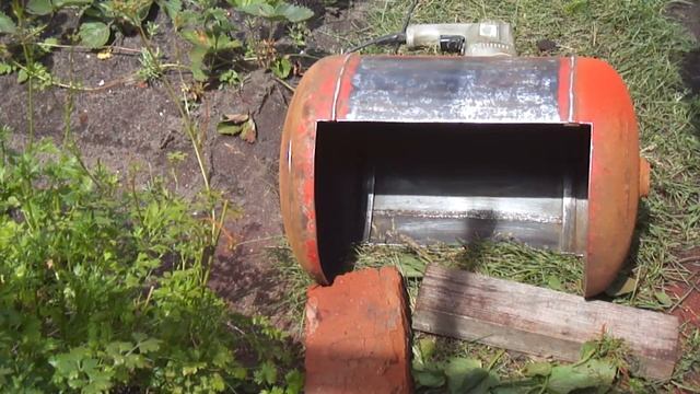 Мангал из баллона. Brazier from a cylinder смотреть онлайн