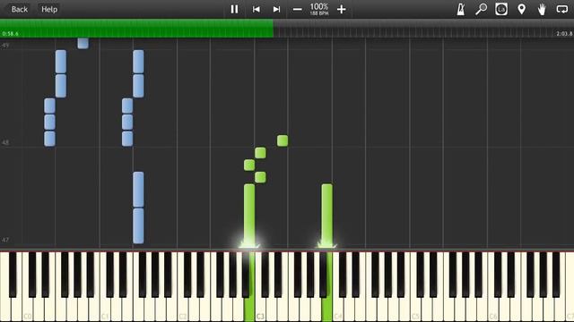 Tricks up My Sleeve [Piano] (My Little Pony) - Synthesia смотреть онлайн