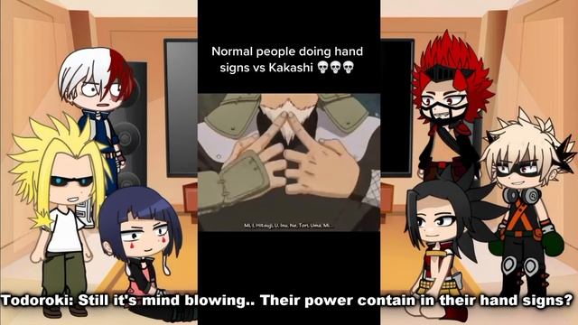 Class 1A react to Deku as Kakashi || MHA || Gacha React смотреть онлайн