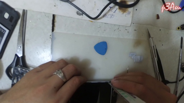 Samsung Galaxy J1 Mini SM-J105H замена TOUCH, телефон без винтиков смотреть онлайн