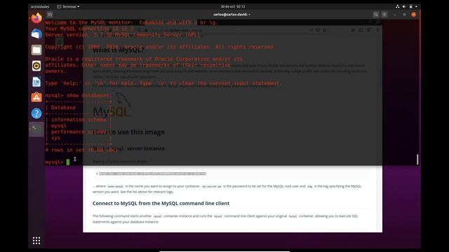 MySQL con Docker en Linux | Instalar Docker Engine en Linux смотреть онлайн
