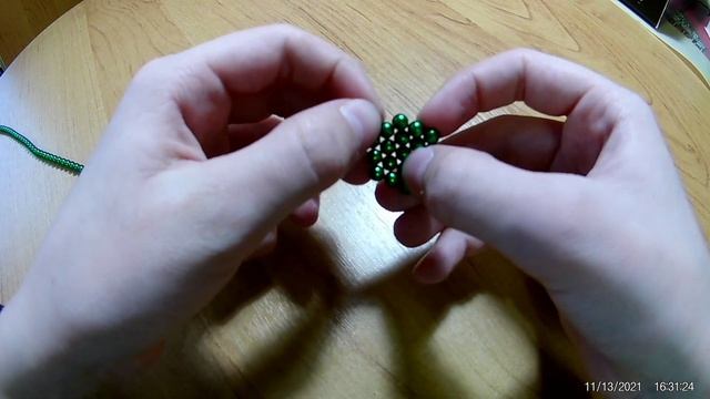 Делаю фигуры из магнитных шариков.1 часть. смотреть онлайн