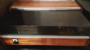 Восстановление крышки винилового проигрывателя ВЕГА 101.