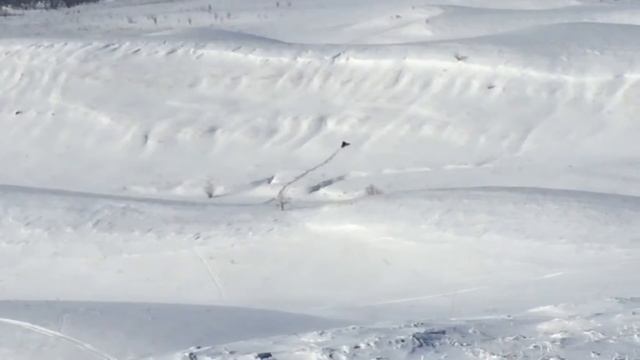 YAMAHA RX-1 MTX и отрицательный козырёк снега при подъеме.