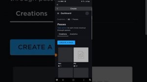 Как создать геймпасс в роблокс на телефоне??